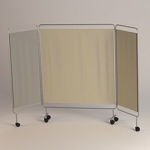 folding screen 3d model