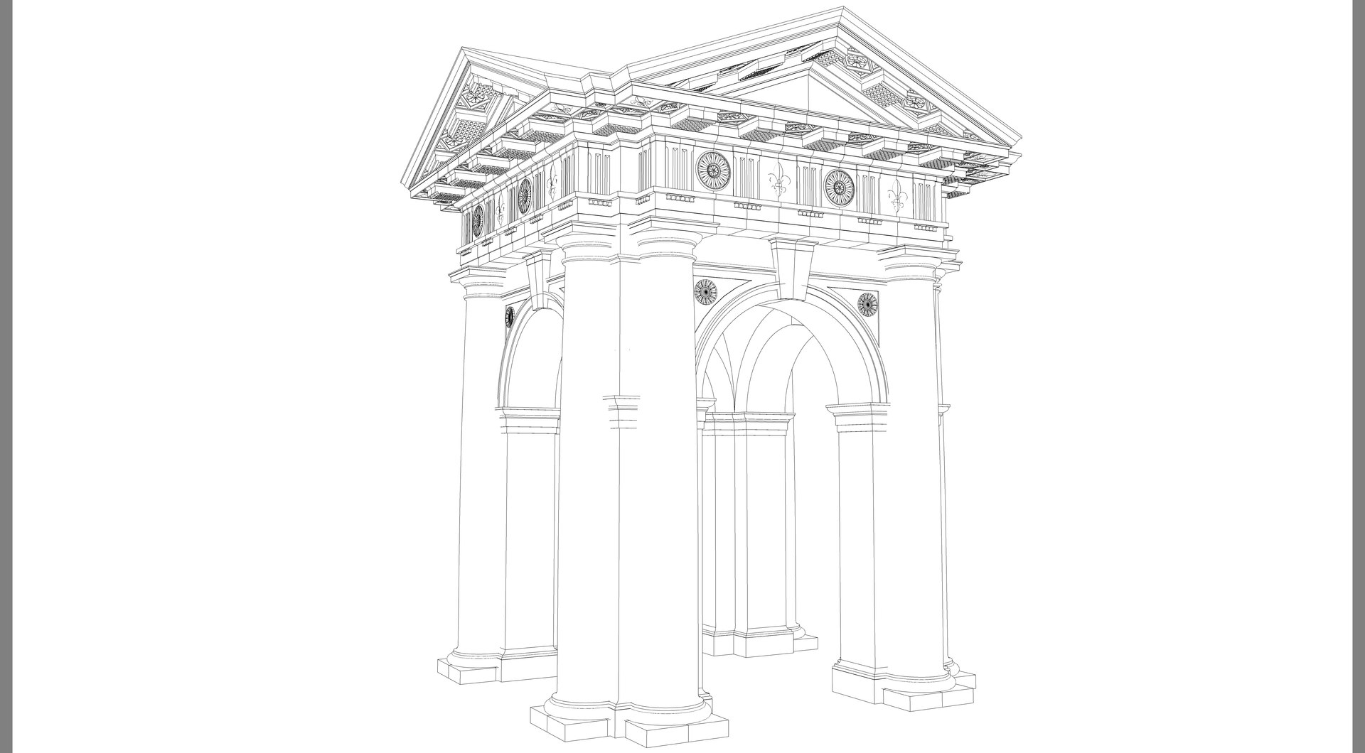 3D Arched portico in Doric mutulary column order gazebo https://p.turbosquid.com/ts-thumb/w3/GPZ4r8/bx/10/jpg/1738106087/1920x1080/fit_q87/f26119fb286a91376693c5c64b729bc28fb97b7c/10.jpg