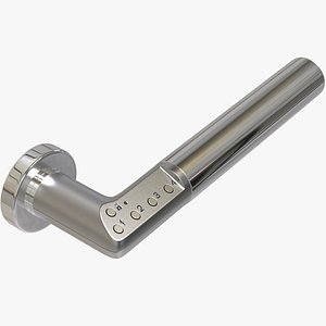Electronic Keypad Door Handle 3D