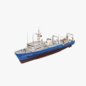 Chinese Maritime Militia Trawler 3D model