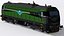 czech sd class 753-6 diesel electric locomotive