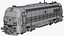 czech sd class 753-6 diesel electric locomotive