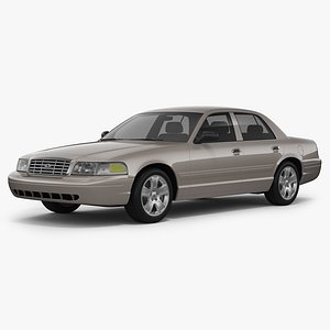 3D Ford Crown Victoria model