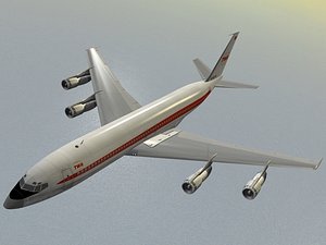 3ds b 707-300 twa 707