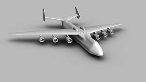 cargo antonov 225 3d max