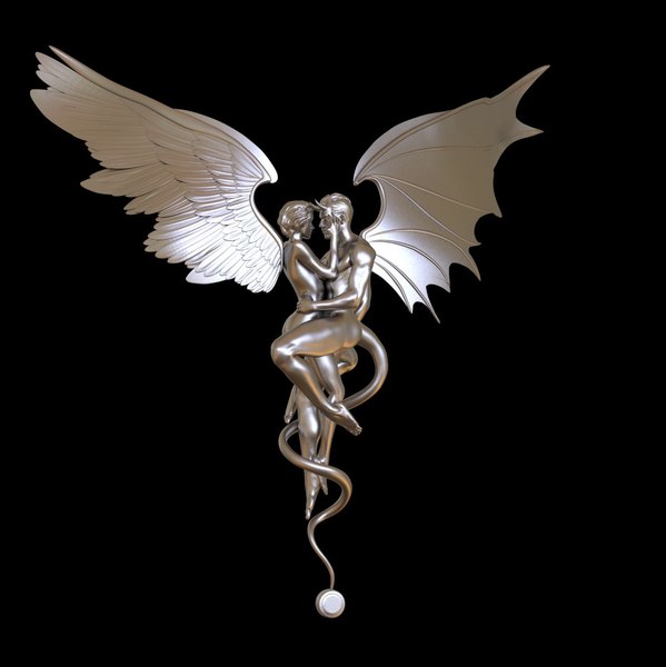 3D model angel devil