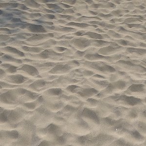Ultra realistic Beach sand geometry 3D model