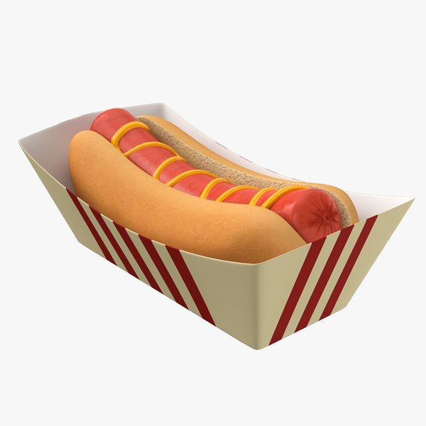 hot dog sandwich 3D