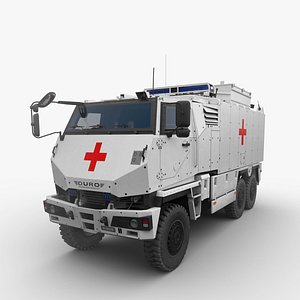 Mowag Durro III Ambulance 3D model