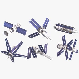 Scifi satellite collection model