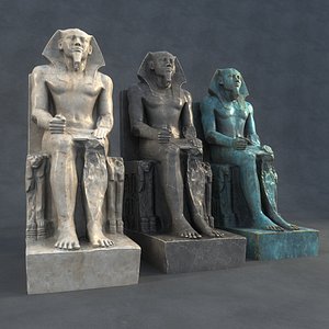 Pharaoh statue