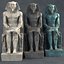 3D model Pharaoh statue