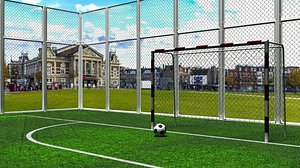 3D football stadium 2014