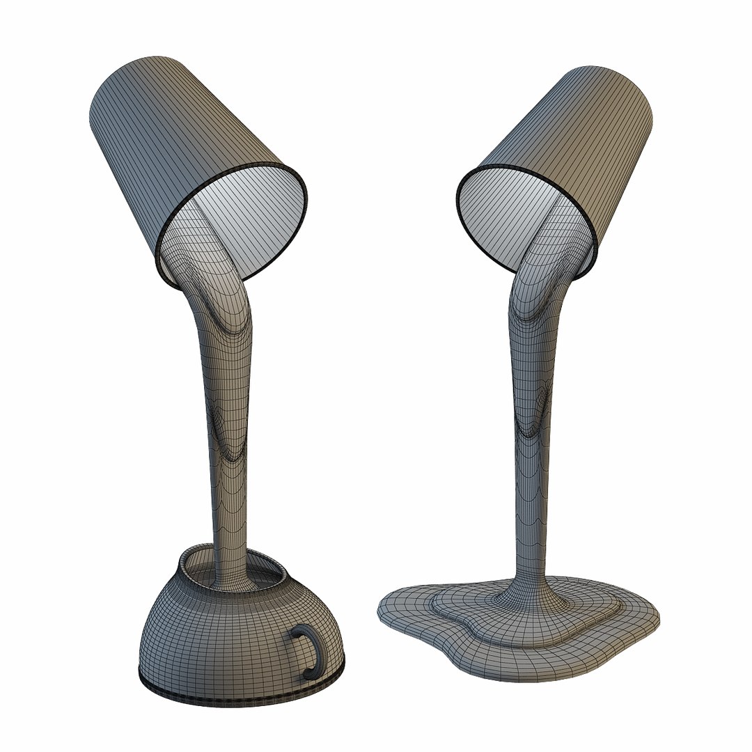 Creative Desk Lamp 3d Model