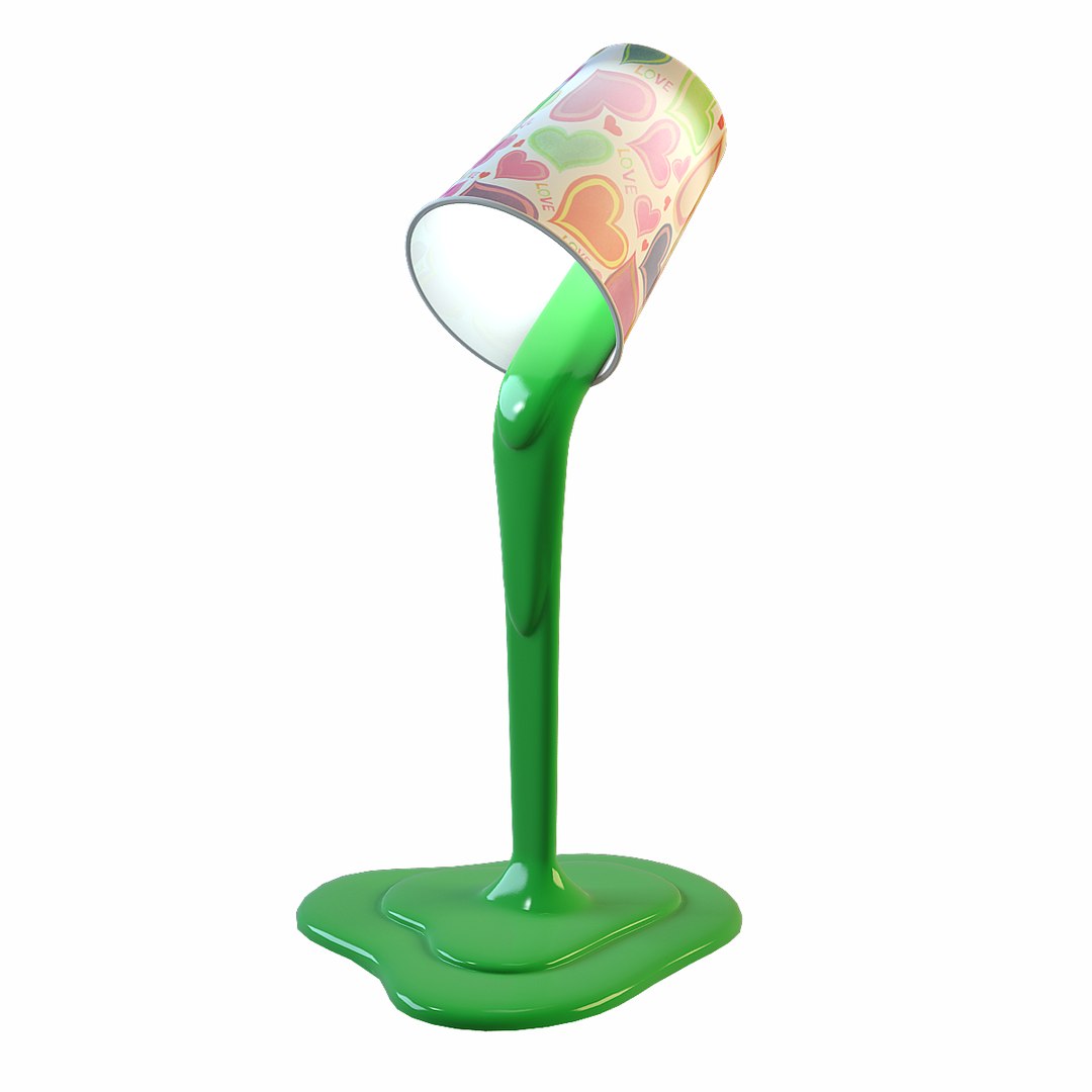 Creative Desk Lamp 3d Model