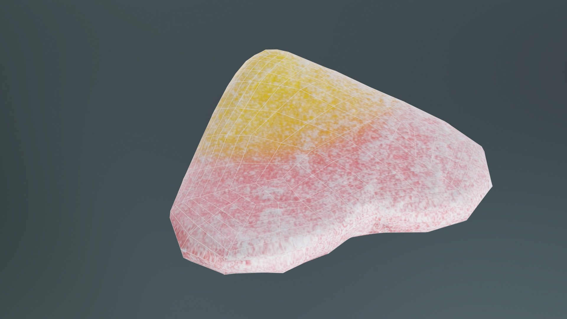 3D Model 2 Color Sour Heart Remastered - TurboSquid 2362208
