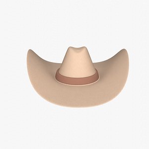 Cartoon cowboy hat