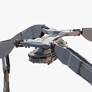 Giant spider robot model