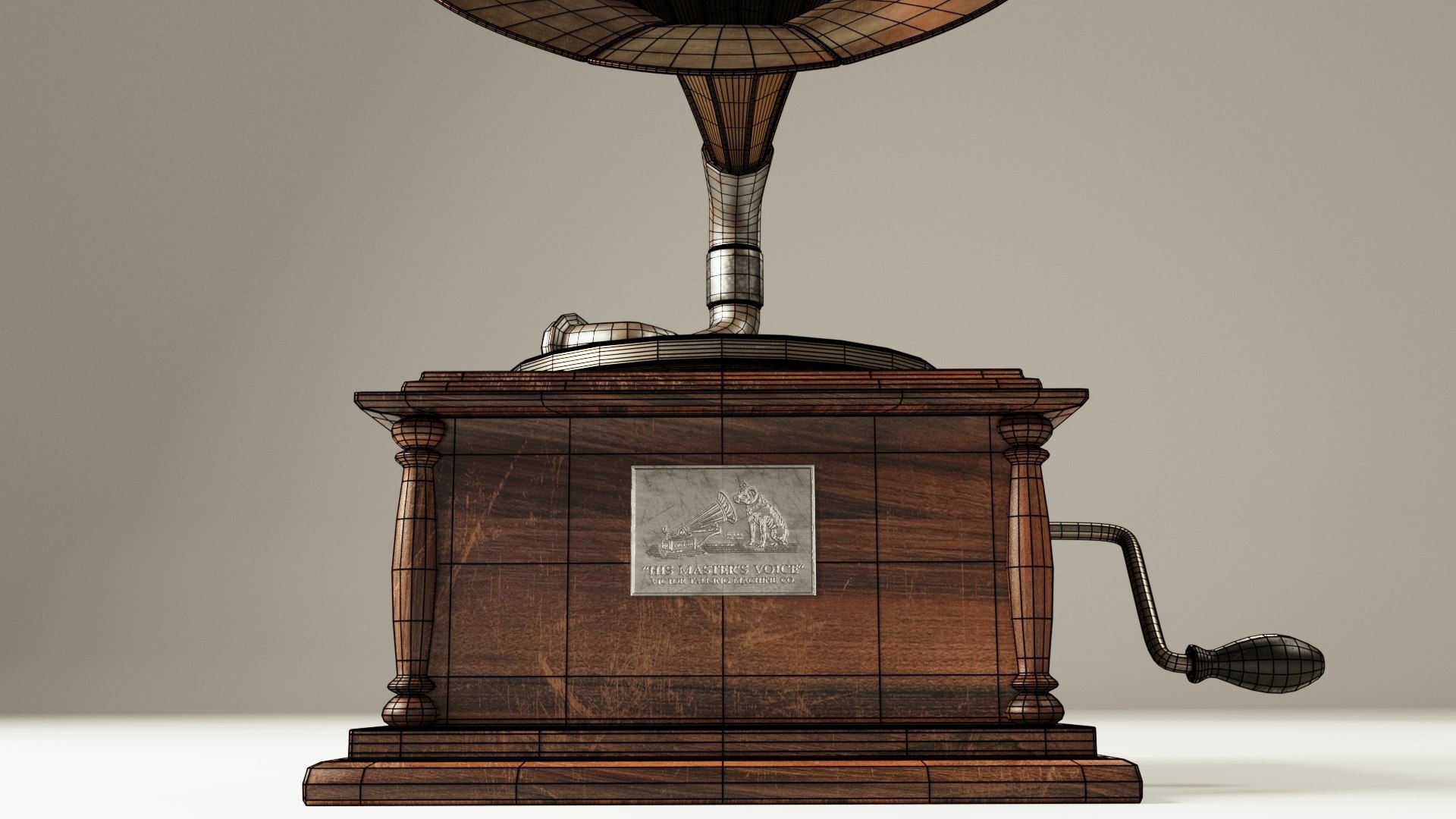Blend Antique Gramophone