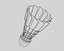 3D Badminton Shuttlecock