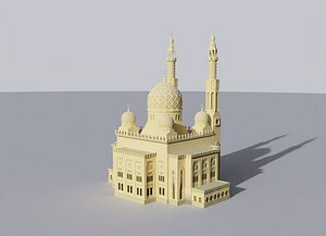 3D model mosque