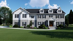 2 Story New England House