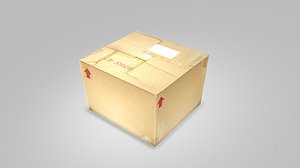 box 3D model