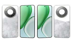 Honor X70 White 3D model