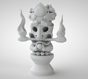 totem treasure 3D model