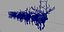 Santa Schlittenhirsche Cristmas RIGGED Rentiere animiert