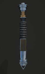Luke Skywalker Lightsaber 3D model