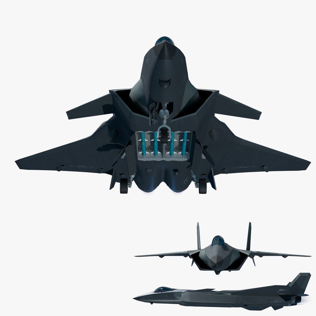 3D J20 fighter j20 J20 j20 stealth fighter j20 Weilong model