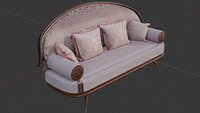 Vintage style couch