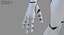 女性ロボットAndroid Rigged