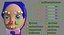 女性ロボットAndroid Rigged