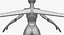 女性ロボットAndroid Rigged
