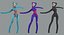 女性ロボットAndroid Rigged