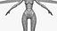 女性ロボットAndroid Rigged