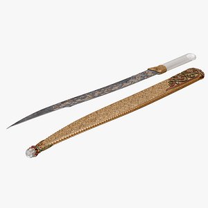 3D model Ottoman Dagger