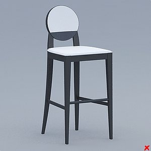 bar stool 3ds