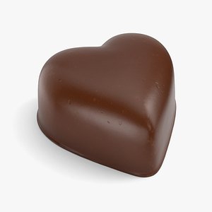 3D Chocolate Candy 02 model