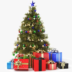 3D Detailed Christmas Tree model