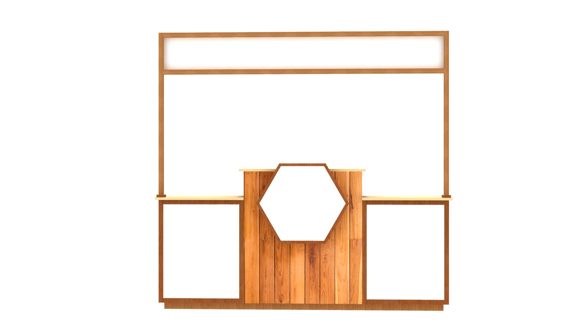 3D Model Food Stall Wood Texture Construction - TurboSquid 2051436