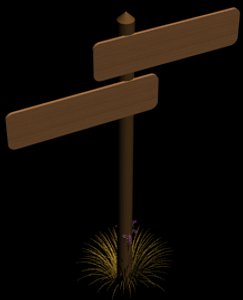Sign Post Double