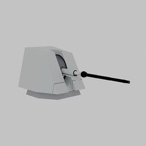 Oto-Melara 7662SR 3D model