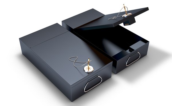 3D model safety deposit box - TurboSquid 1562469