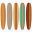 Wooden Longboard Surf