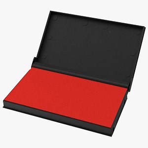 3D Stamp Ink Pad Red