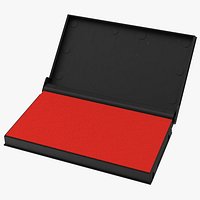 Stamp Ink Pad Red
