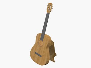 Cartoon guitar